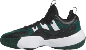 adidas Basketball Shoes, Collegiate Green Core Black Cloud White, 8 US Unisex Big Kid