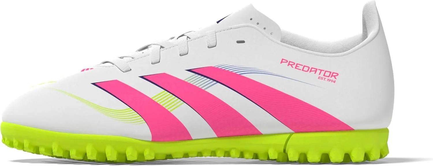adidas Unisex-Child Club Predator Turf Soccer Cleats (Little Big Kid) Sneaker