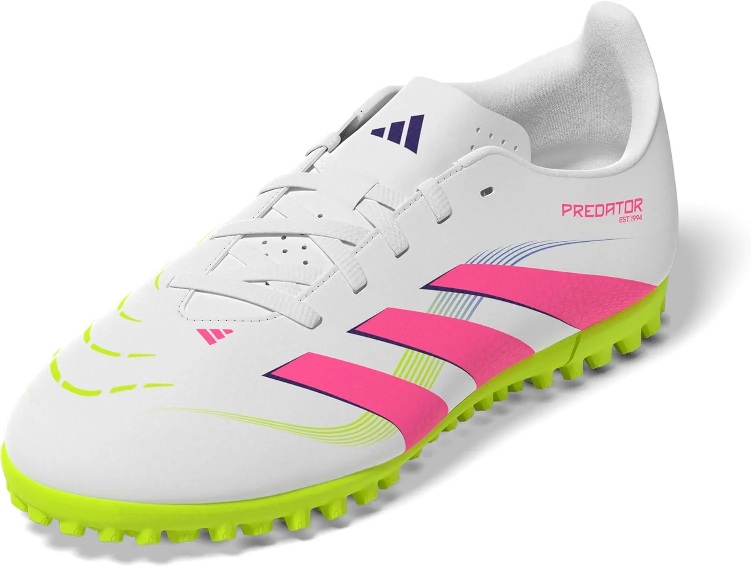 adidas Unisex-Child Club Predator Turf Soccer Cleats (Little Big Kid) Sneaker
