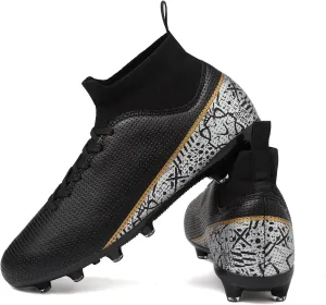 ASoftLand Soccer Cleats Mens Women Soccer Shoes for Big Boy AG/TF