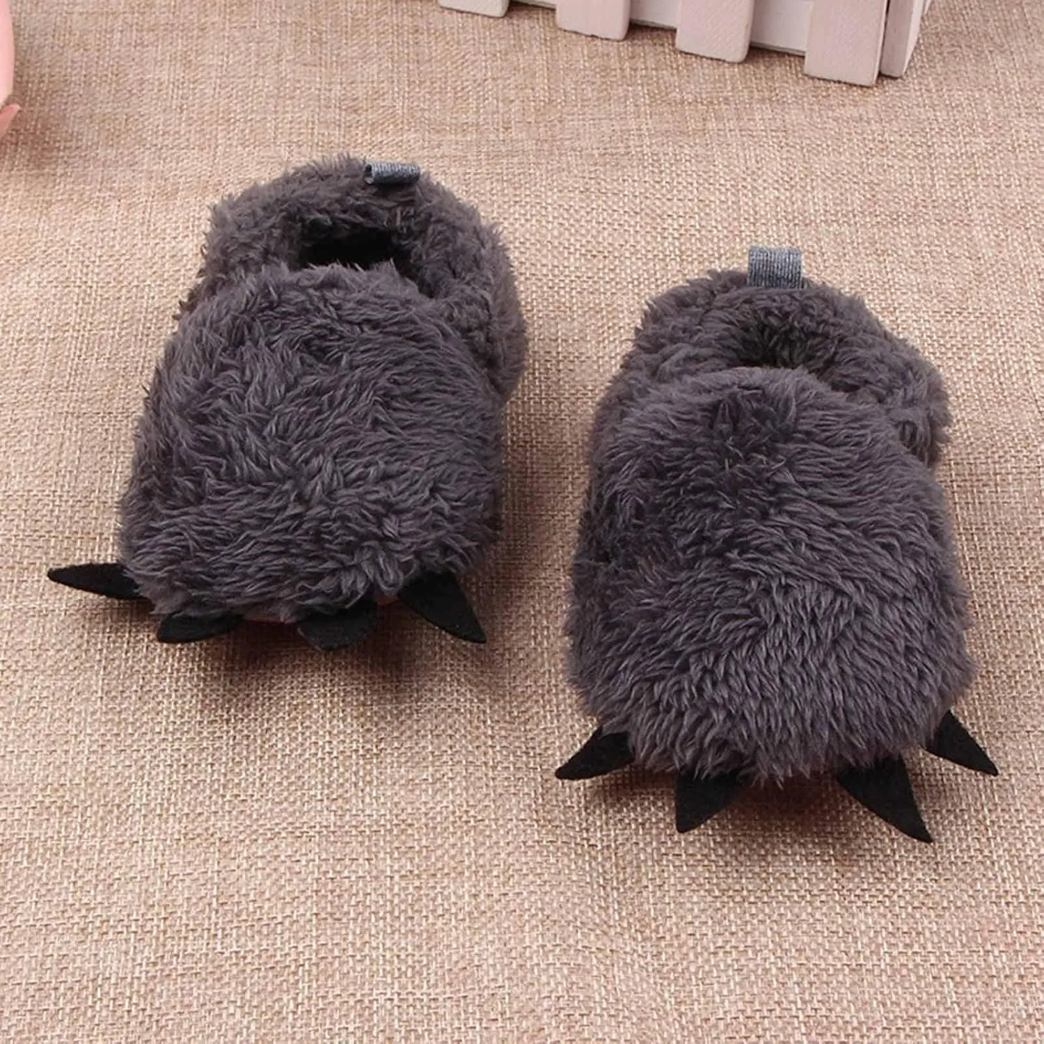 Autumn Winter Children Baby Toddler Shoes Flat Non Slip Soft Warm Comfortable Cute Cartoon Shape Toddlers Boy Shoes