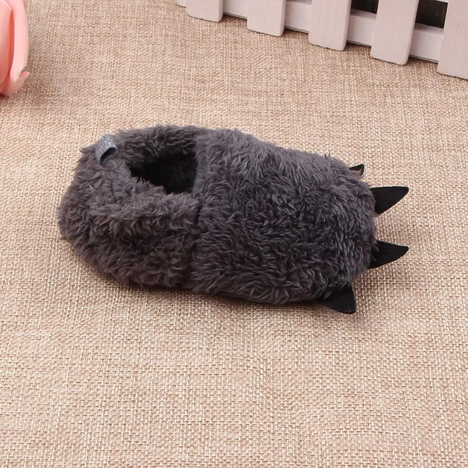 Autumn Winter Children Baby Toddler Shoes Flat Non Slip Soft Warm Comfortable Cute Cartoon Shape Toddlers Boy Shoes