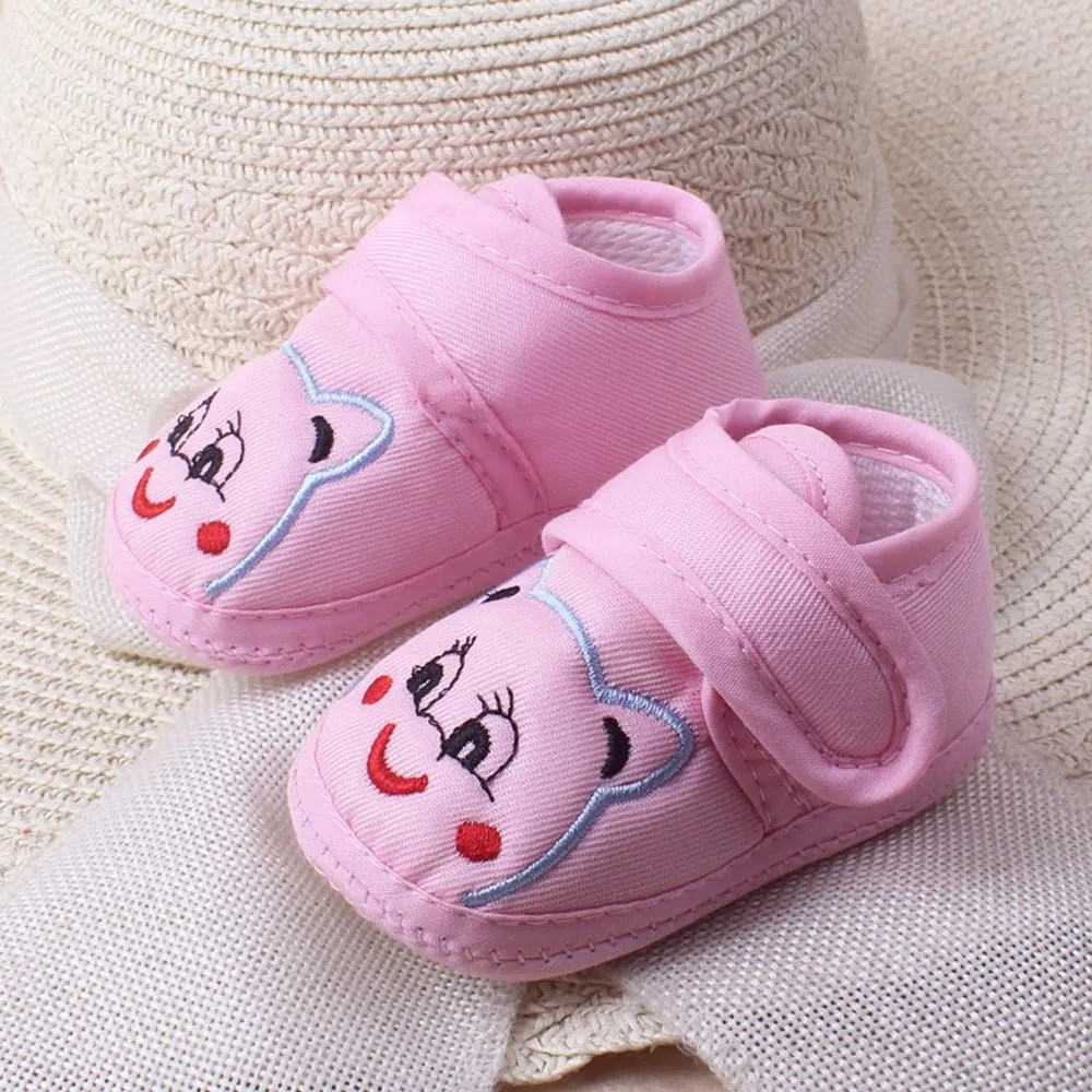 Baby Boy Shoes,Baby Girl Shoes Kid Sandals Prewalker Booties Cartoon First Walkers Shoes Girls Shoes 0-18 Months