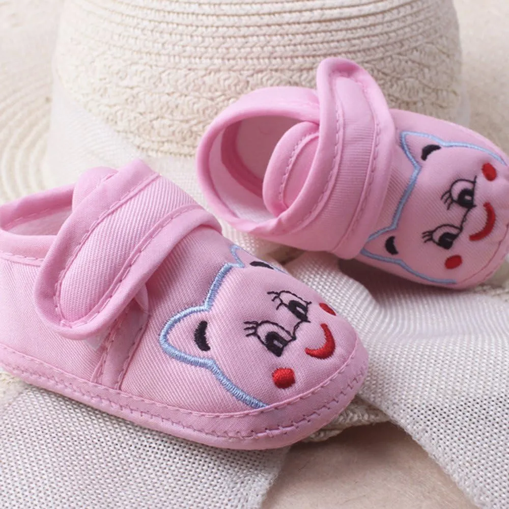 Baby Boy Shoes,Baby Girl Shoes Kid Sandals Prewalker Booties Cartoon First Walkers Shoes Girls Shoes 0-18 Months