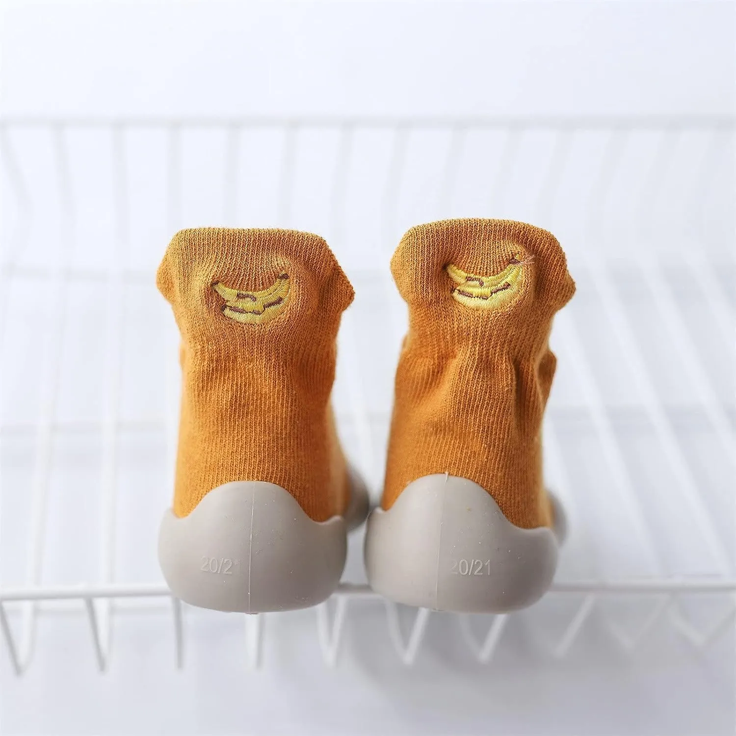 Baby First Walking Shoes,0-4 Years Toddler Boys Girls Walkers Shoes Indoor Solid Soft Casual Elastic Socks Shoes