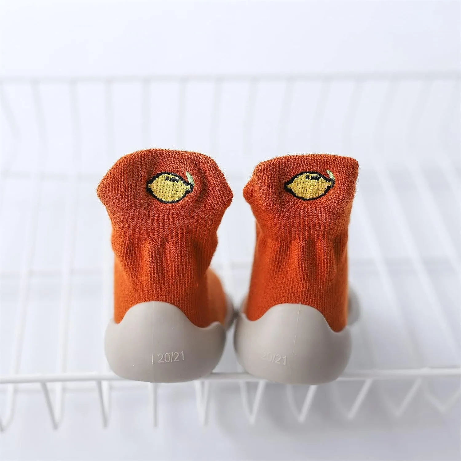 Baby Sock Shoes Children Toddler Autumn Winter Boys Girls Floor Sports Shoes Socks Shoes Flat White Shoes B