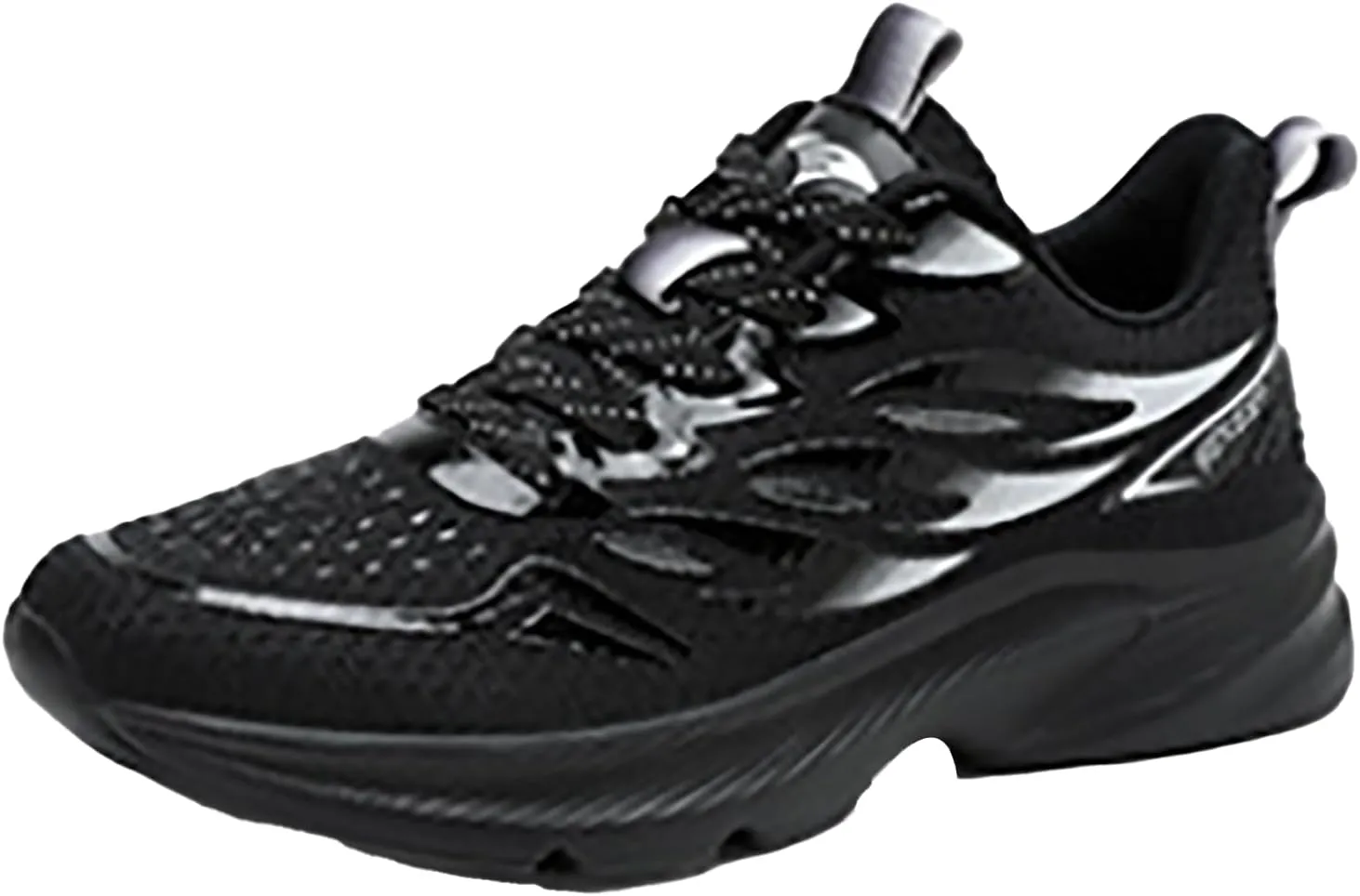 Basketball Shoes for MenPlatform Sneakers for Women Fashion Black Loafers Women Comfortable Slip On Soft Sole Christmas Shoes for Women Round Toe Slip On Casual