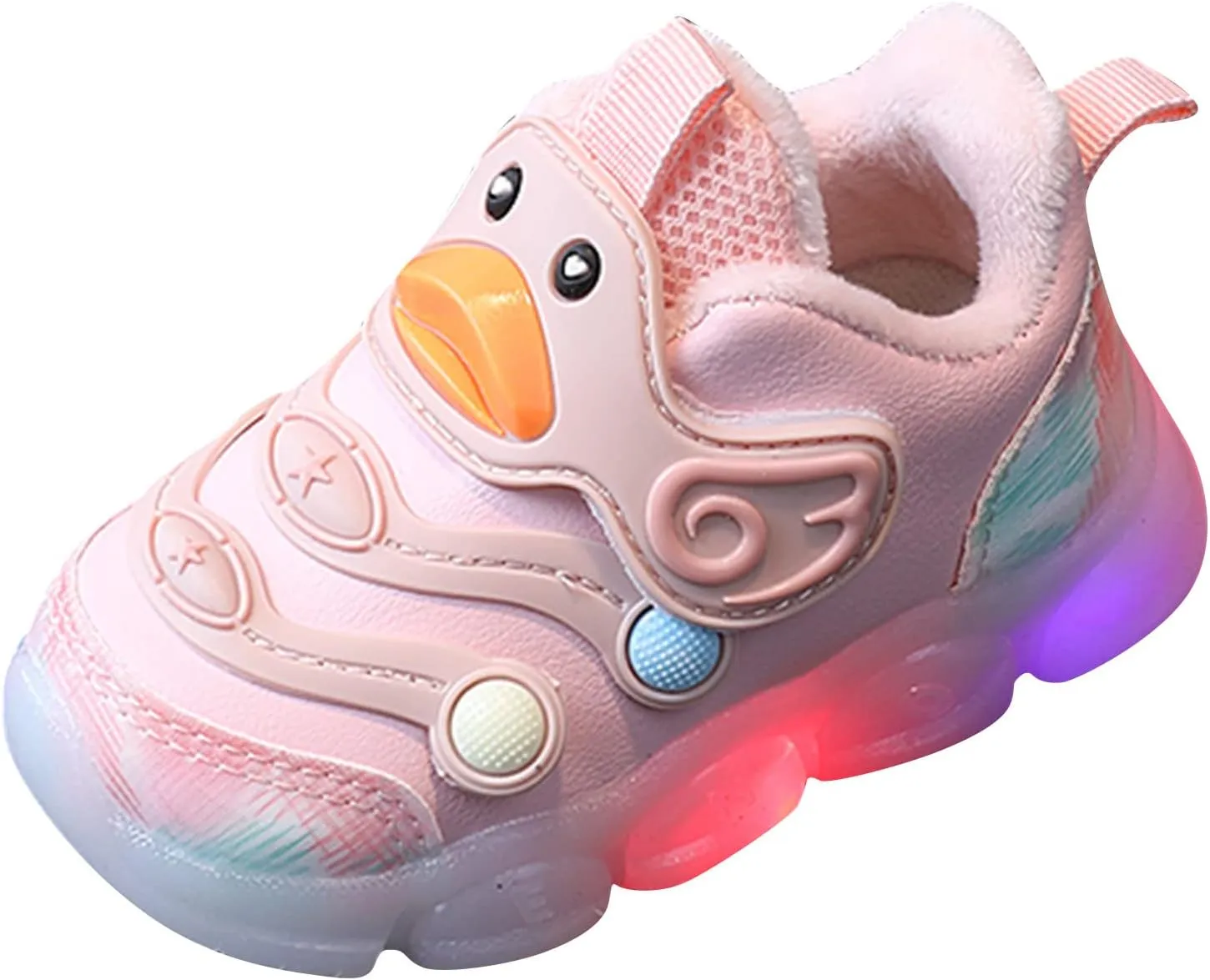 Black Shoes for Girls,Childre Boys Girls Sports Shoes Light Soft Bottom Non Slip White Shoes Glitter Sneakers 0-4 Year