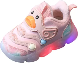Black Shoes for Girls,Childre Boys Girls Sports Shoes Light Soft Bottom Non Slip White Shoes Glitter Sneakers 0-4 Year