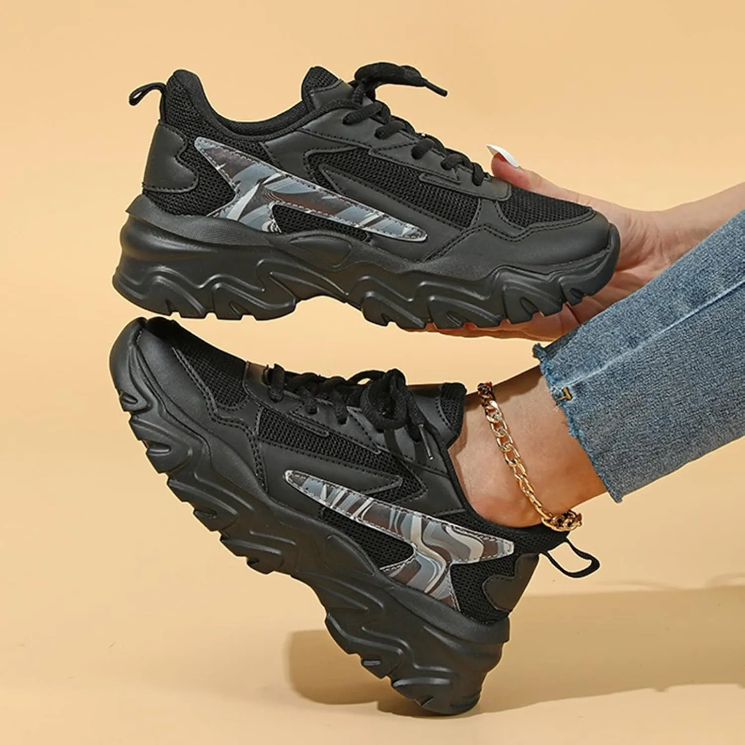 Black Sneakers for Women Dressy Wide Comfy Shoes Women Dressy Cute Women Slip On Shoes Mules High Top Sneakers for Women Ankle Support Orthopedic Tennis Shoes for Women Arch Support