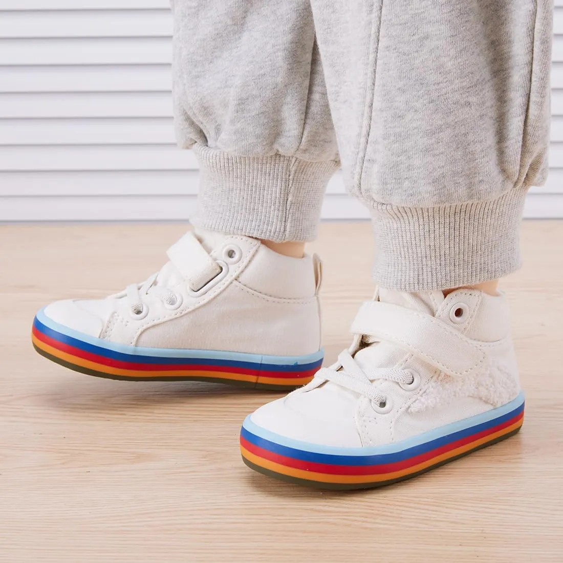 BMCiTYBM Toddler Baby Canvas Shoes Boys Girls Walking Sneakers