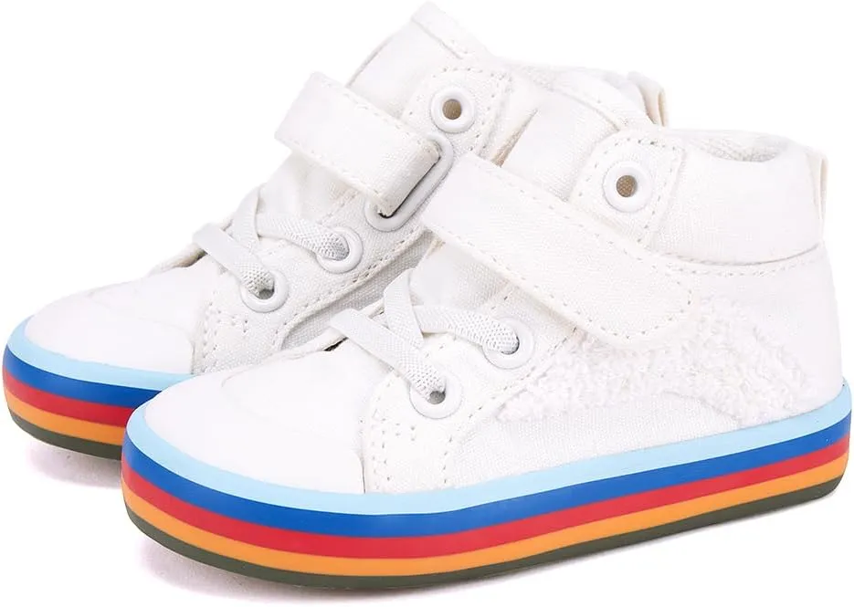 BMCiTYBM Toddler Baby Canvas Shoes Boys Girls Walking Sneakers