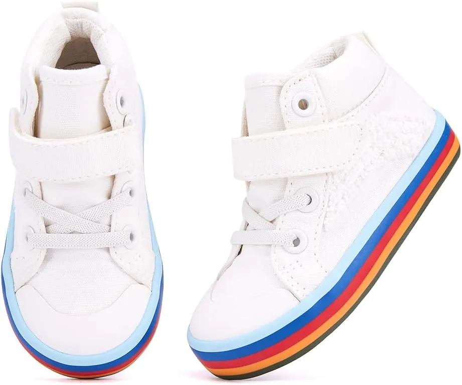 BMCiTYBM Toddler Baby Canvas Shoes Boys Girls Walking Sneakers