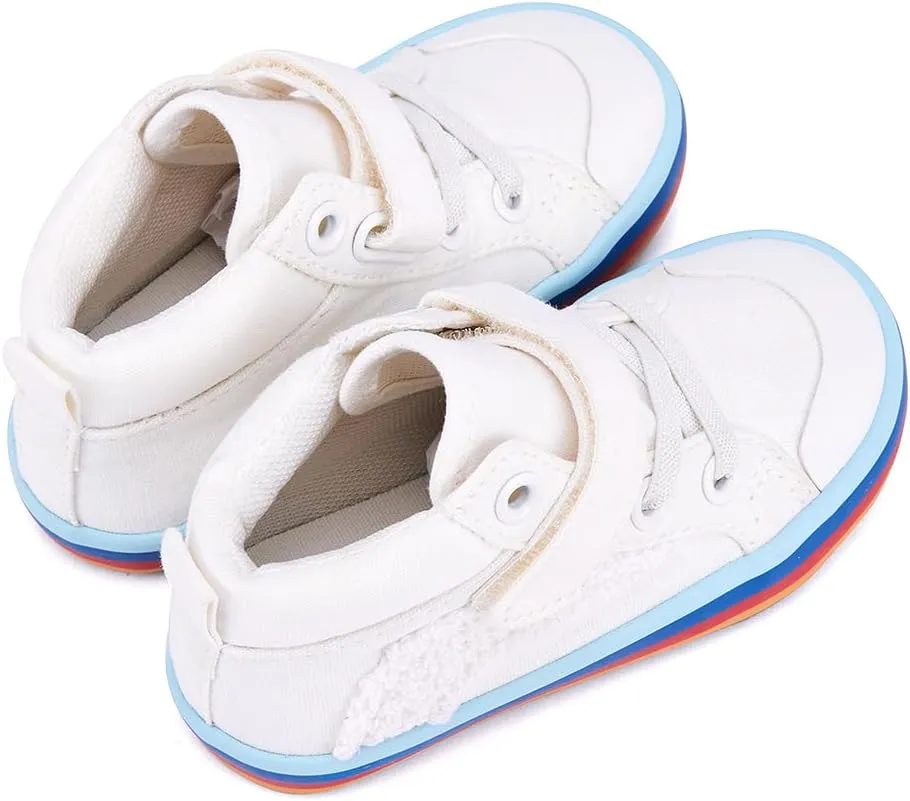 BMCiTYBM Toddler Baby Canvas Shoes Boys Girls Walking Sneakers