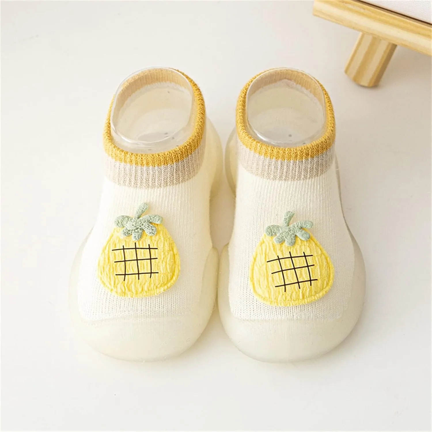 Boy Girl Baby Sock Shoes,0-3 Years Newborn Baby Boys Girls Sock Shoes Cute Cartoon First Walking Shoes Prewalker