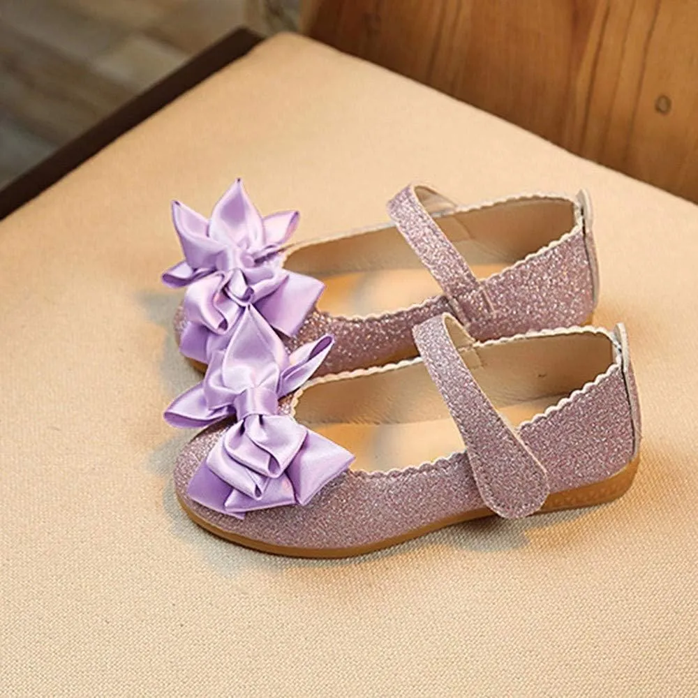 Boy Shoes Size 13 Bowknot Fashion Dance Single Shoes Children Princess Girl Nubuck Leather Baby Shoes Toddler Shoe Size 5 Girl
