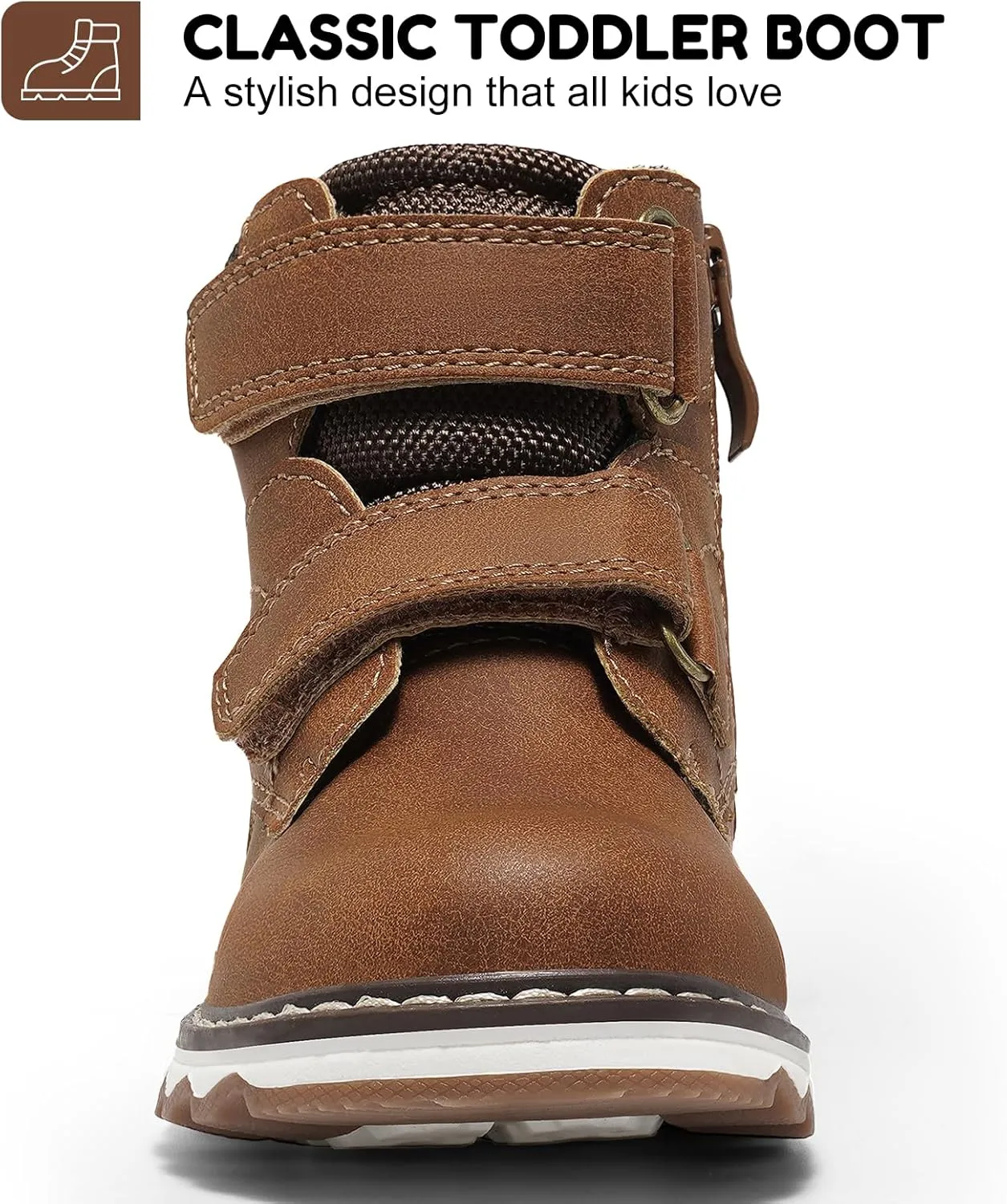 Boys Ankle Boots Kids Winter Walking Boots Shoes Boy Zipper Boot Hiking Boots