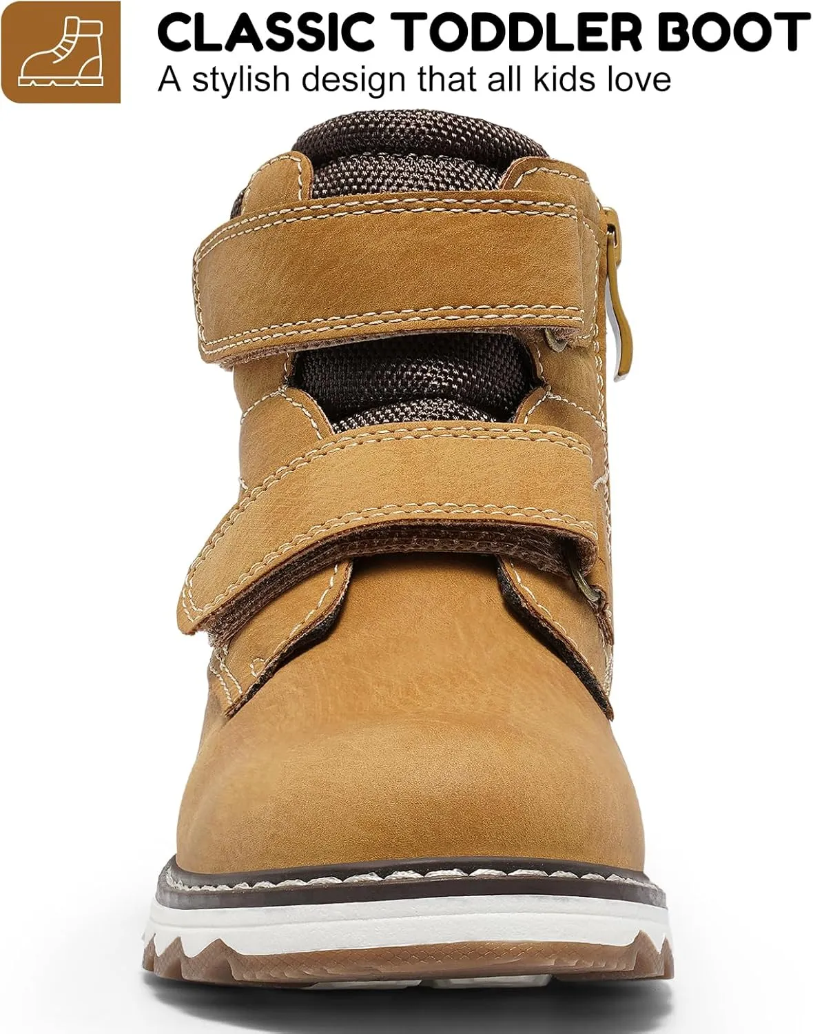 Boys Ankle Boots Kids Winter Walking Boots Shoes Boy Zipper Boot Hiking Boots