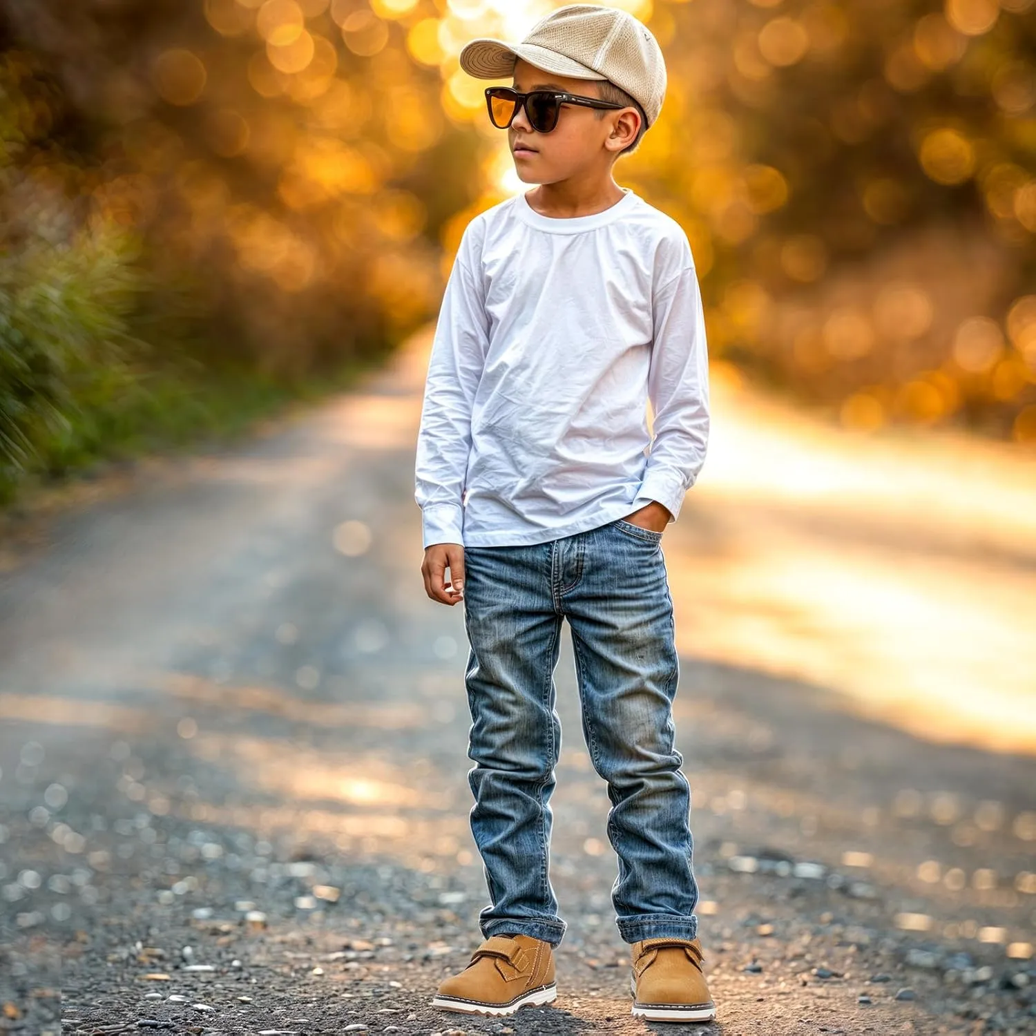 Boys Ankle Boots Kids Winter Walking Boots Shoes Boy Zipper Boot Hiking Boots