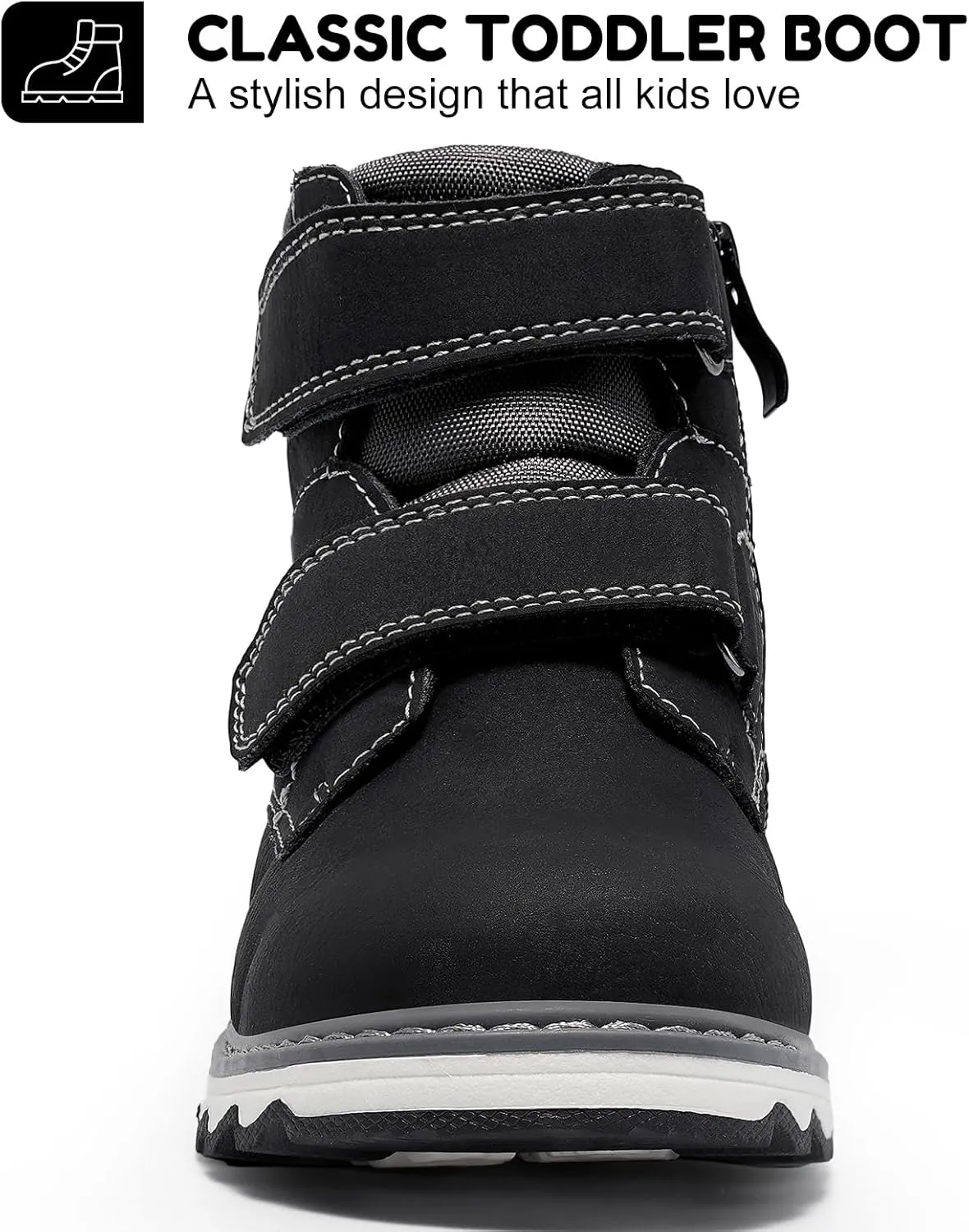 Boys Ankle Boots Kids Winter Walking Boots Shoes Boy Zipper Boot Hiking Boots
