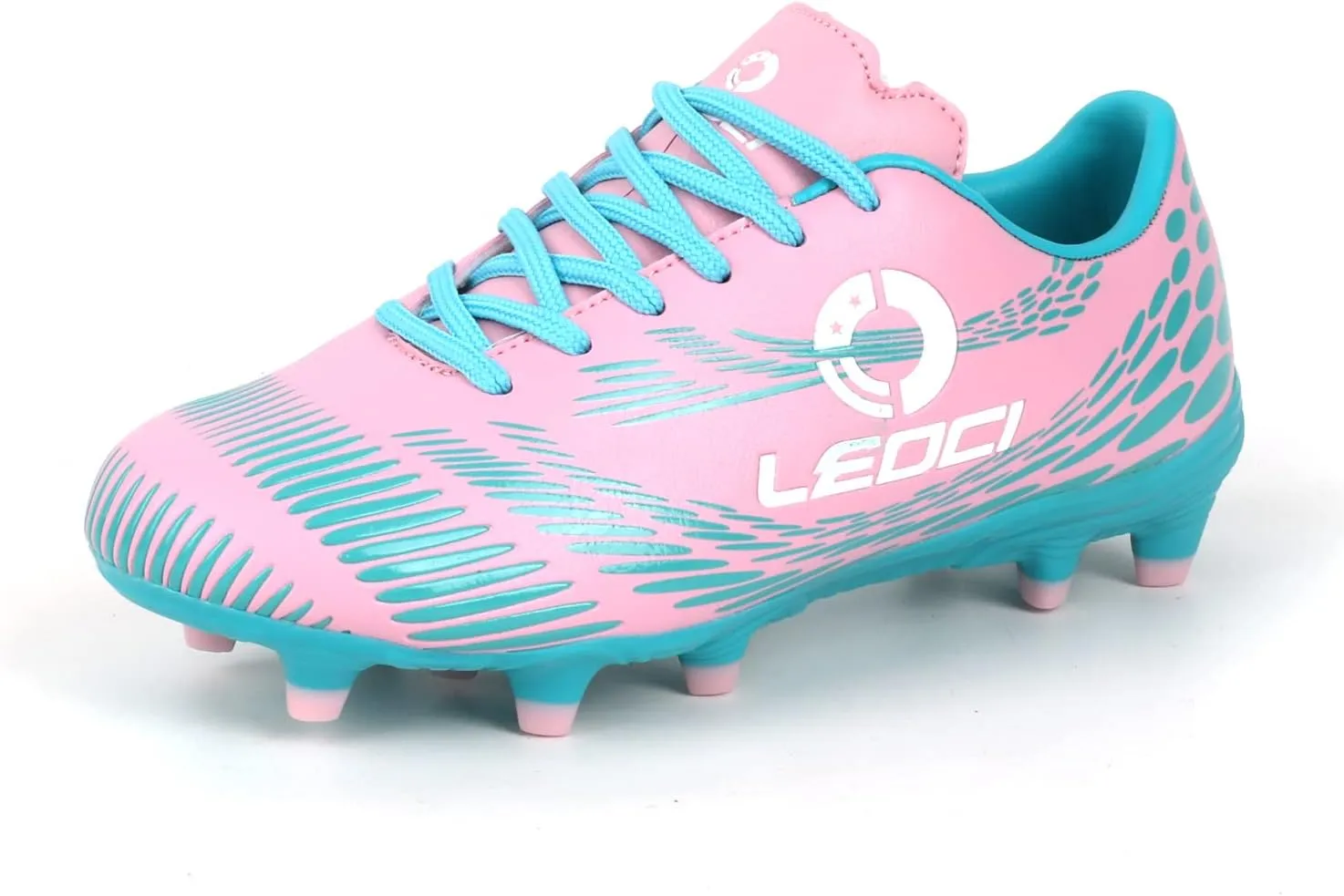 Boys Girls Firm Ground Soccer Cleats Kids Athletic Outdoor/Indoor Football Shoes
