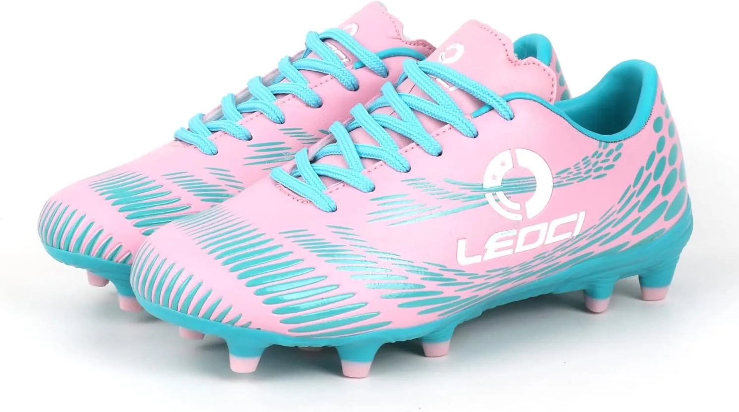 Boys Girls Firm Ground Soccer Cleats Kids Athletic Outdoor/Indoor Football Shoes