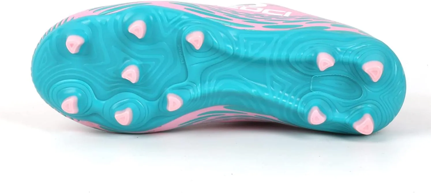 Boys Girls Firm Ground Soccer Cleats Kids Athletic Outdoor/Indoor Football Shoes