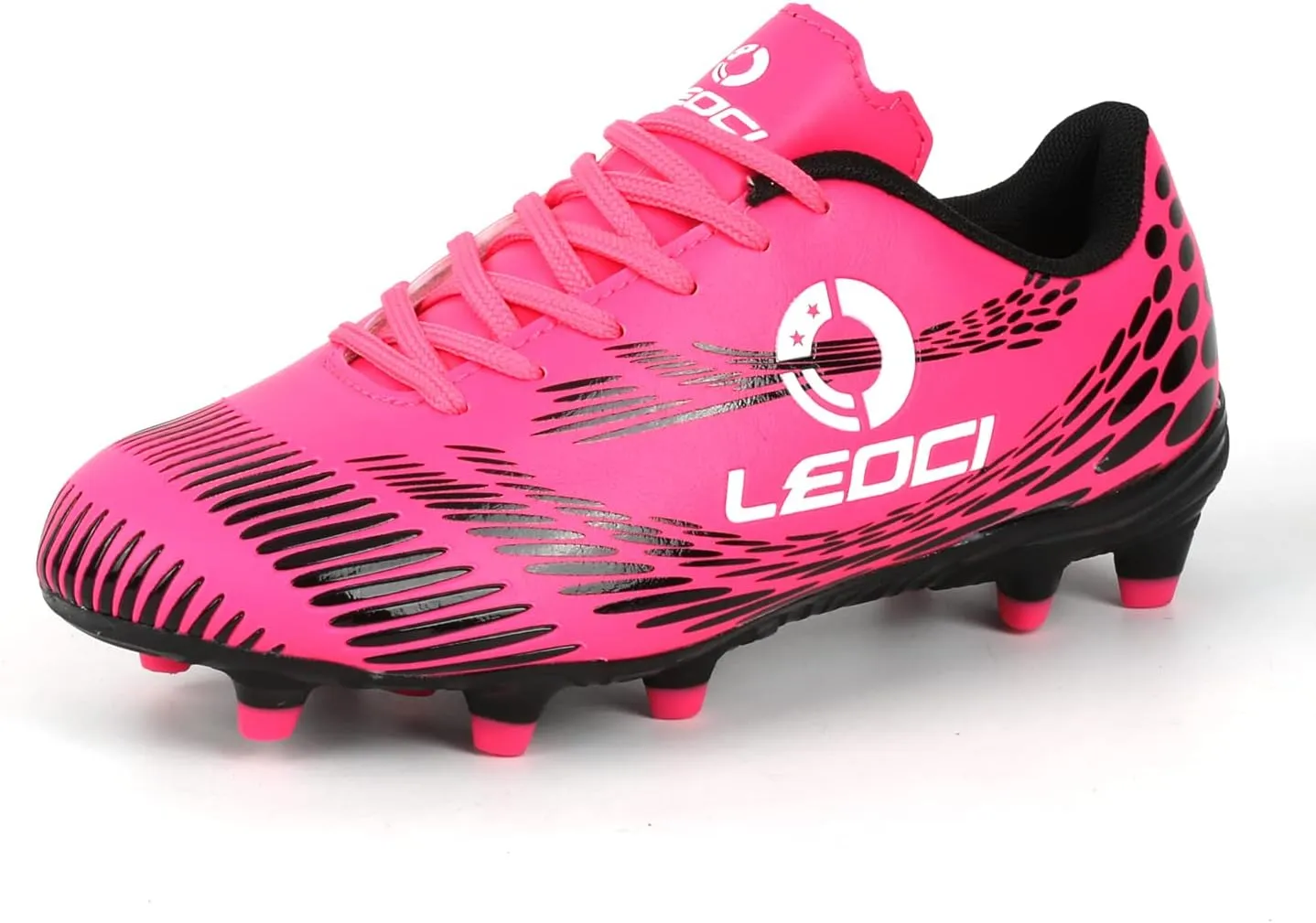 Boys Girls Firm Ground Soccer Cleats Kids Athletic Outdoor/Indoor Football Shoes