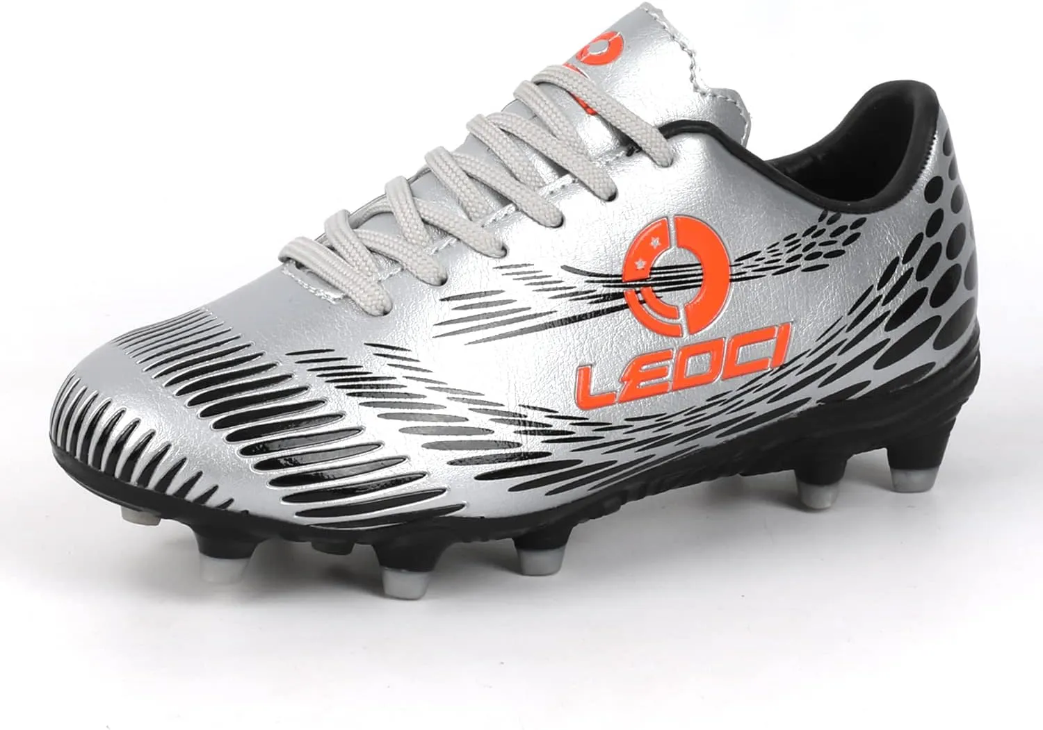 Boys Girls Firm Ground Soccer Cleats Kids Athletic Outdoor/Indoor Football Shoes