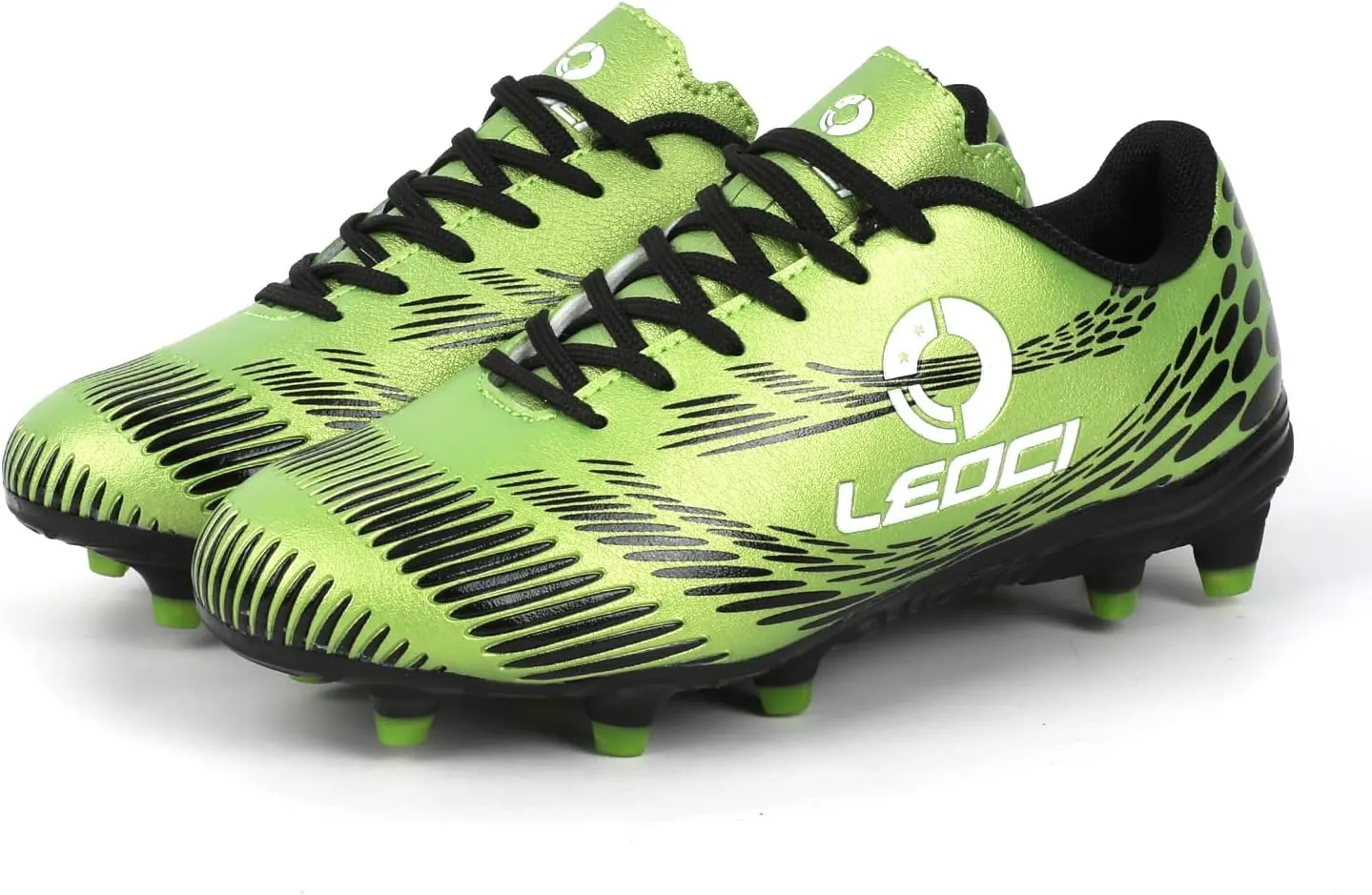Boys Girls Firm Ground Soccer Cleats Kids Athletic Outdoor/Indoor Football Shoes