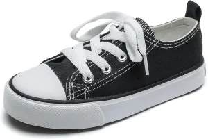 Boys Girls Sneakers Canvas Shoes Toddler Littler Kids Slip on School Walking Shoes