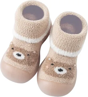 Boys School Shoes Toddler Kids Infant Newborn Baby Boys Girls Shoes First Thickened Warm Infant Shoes