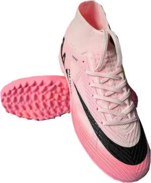 Boys Soccer Shoes Indoor Futsal Turf Big Kids Soccer Cleats Youths TF High-Top Football Boots for Athletic Training