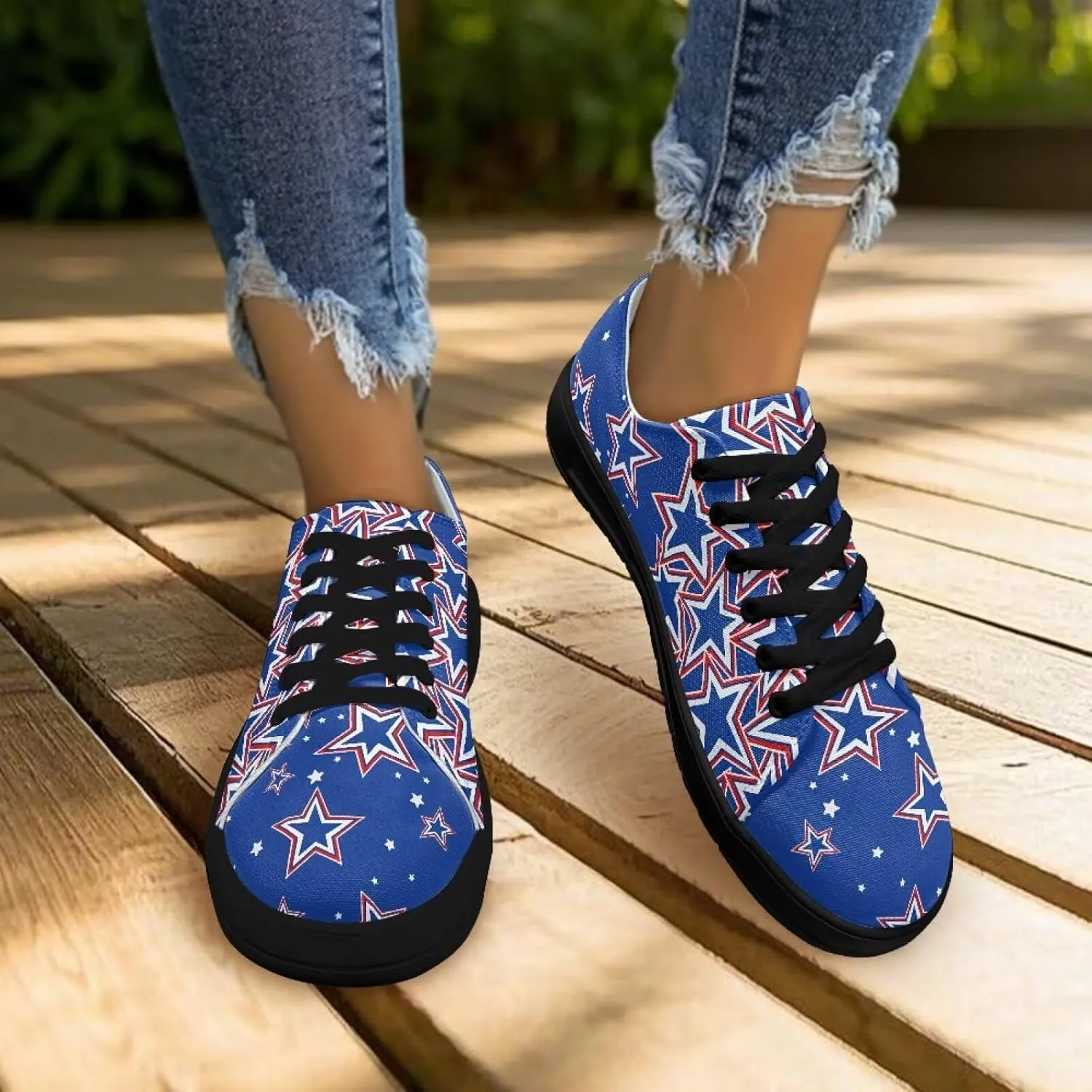 Canvas Shoes Lace-Up Low Top Sneakers Womens Fashion Casual Shoes Walking Comfortable Platform Canvas Sneakers