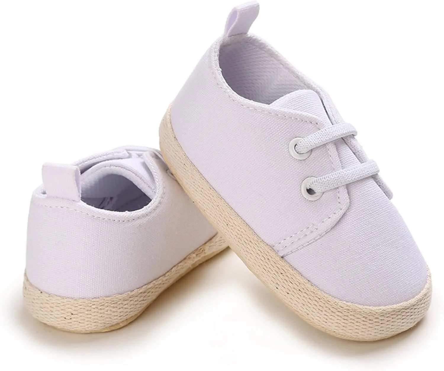 Children and Infants Toddler Shoes Spring and Autumn Boys and Girls Casual Shoes Light Flat Sole Solid Color White Comfortable and Simple Slip On Toddler Girl Shoe Size 5