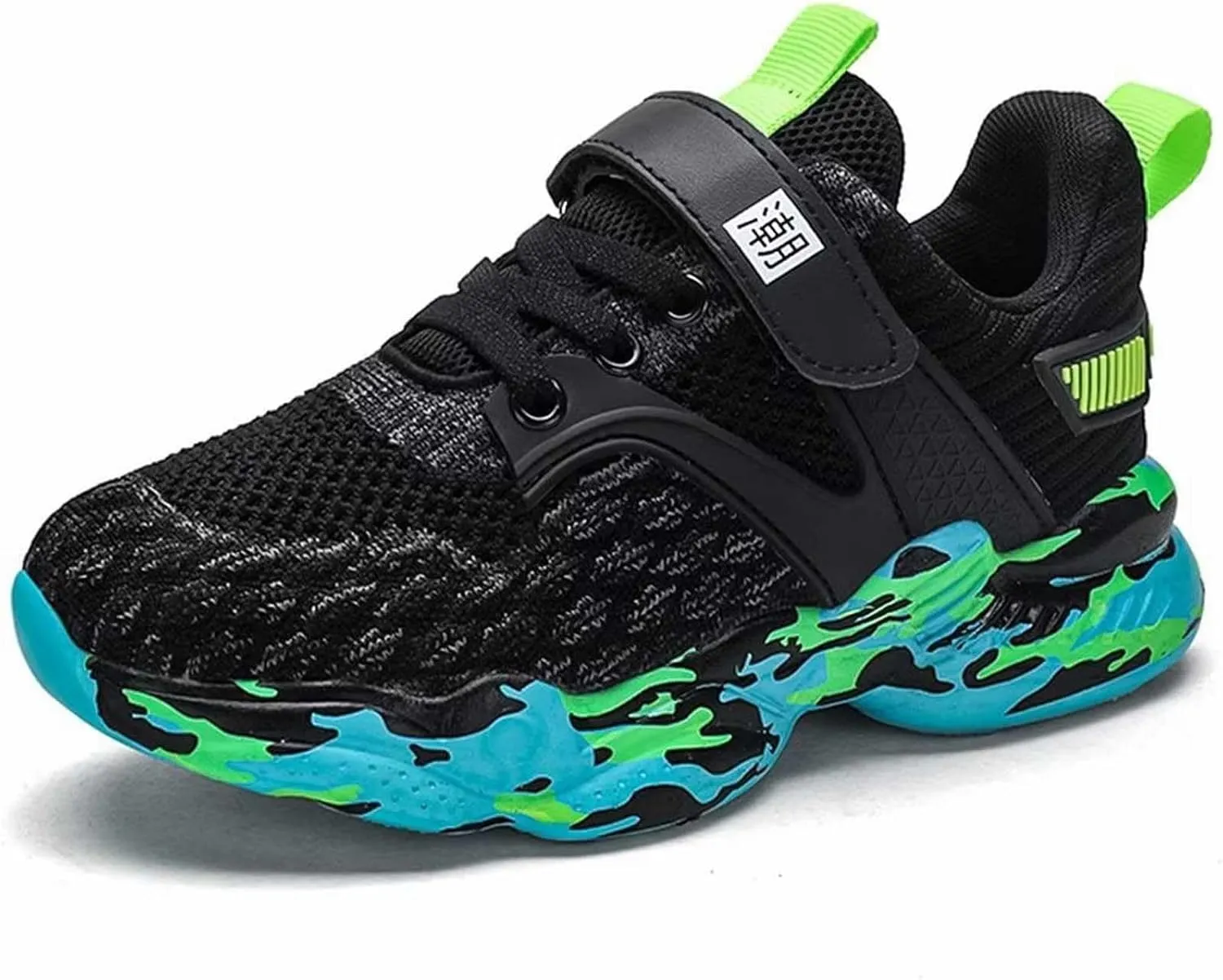 Children Toddler Boys Sneakers Casual Comfortable Breathable Thick Sole Non Slip Lightweight Walking Tennis Shoes