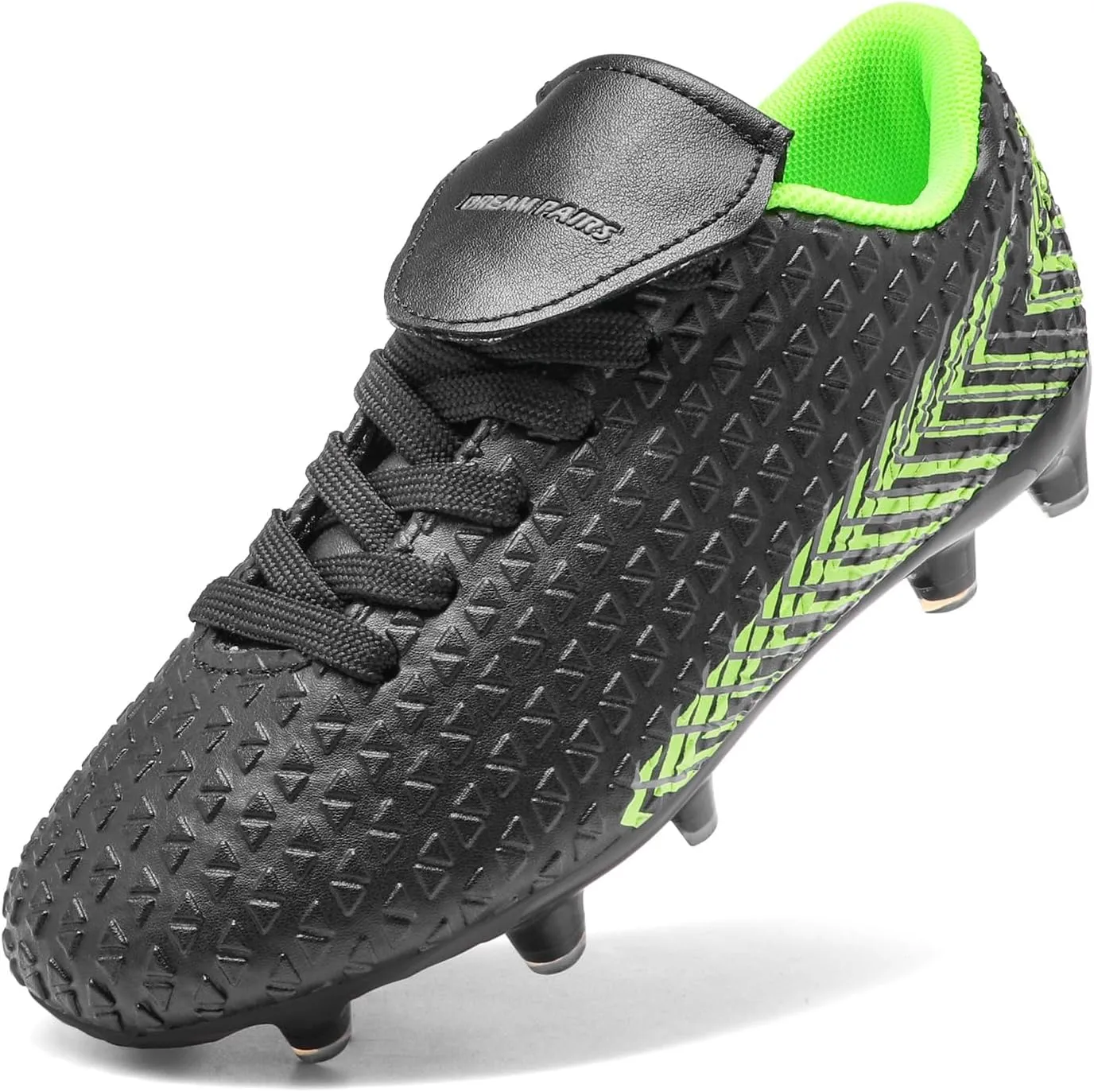 DREAM PAIRS Boys Girls Outdoor Soccer Cleats Football Shoes for Little/Big Kid