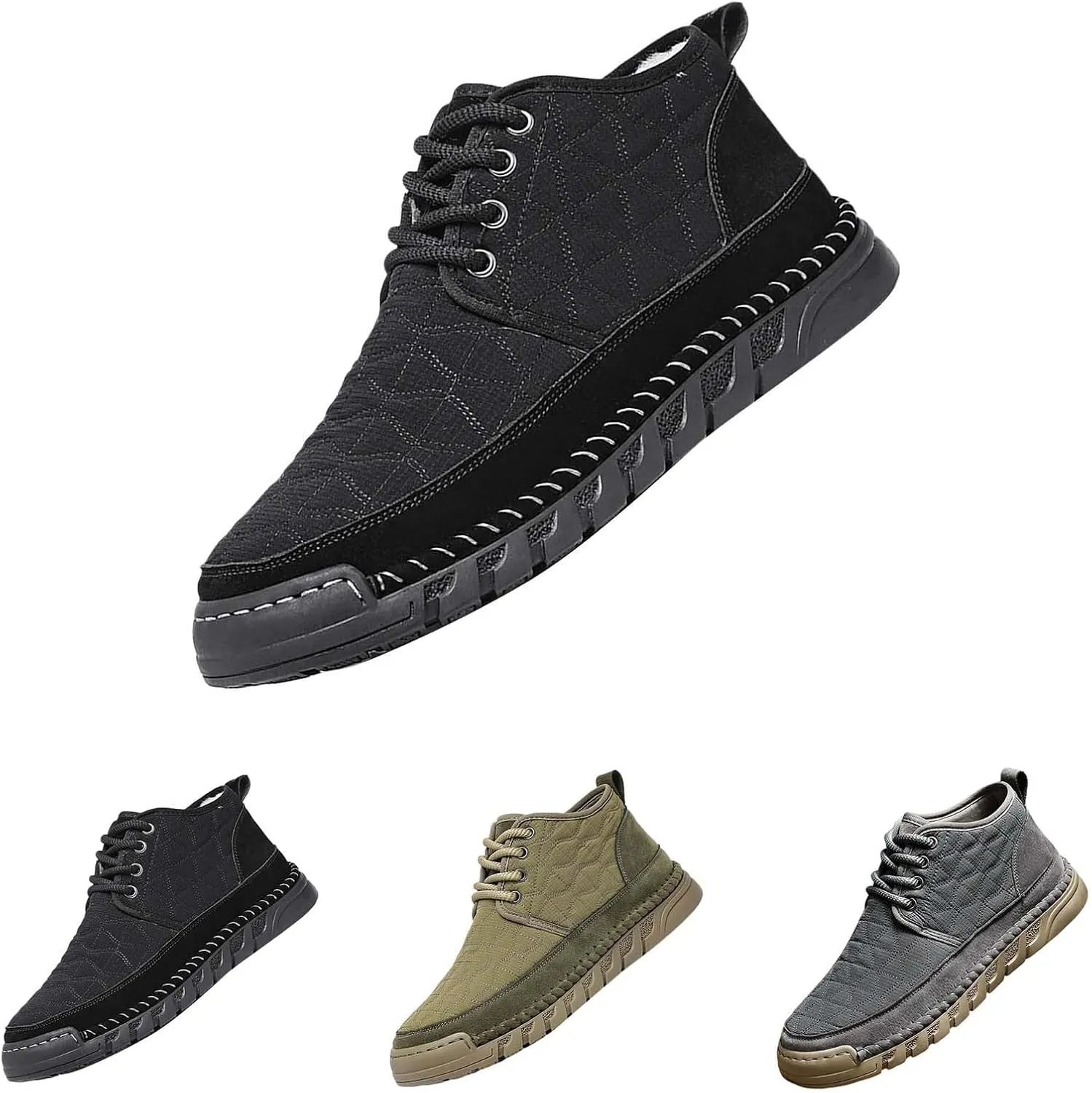 Dress Sneakers Men Womens Hiking Shoes Mens Casual Sneakers Lightweight Round Toe Slip On Casual Loafers for Women Wide Mens Slip On Sneakers Wide Width
