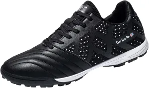 Eliogn Mens Soccer Shoes Boys Girls Turf Ground Athletic Football Shoes Youth Turf Soccer Shoes
