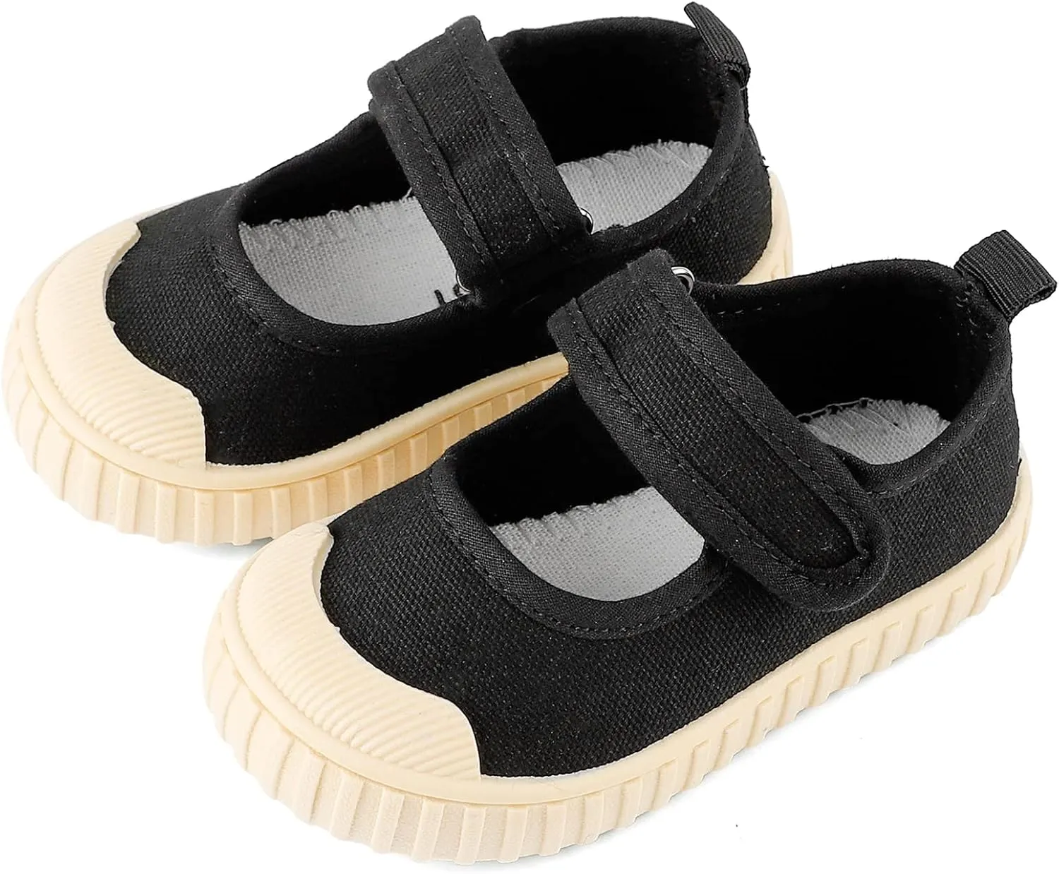 ESTAMICO Kids School Uniform Dress Shoe Girls Bowknot Mary Jane Flat Sneakers for Toddler/Little Kid