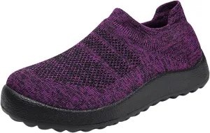 Extra Wide Women Walking Sneakers Size 8 X Wide Zapatos De Mujer para Caminar Suave Y Comodos Platform Slip On Sneakers for Women Fashion Womens Running Shoes Wide Width Women's Slip On Shoes Size 7
