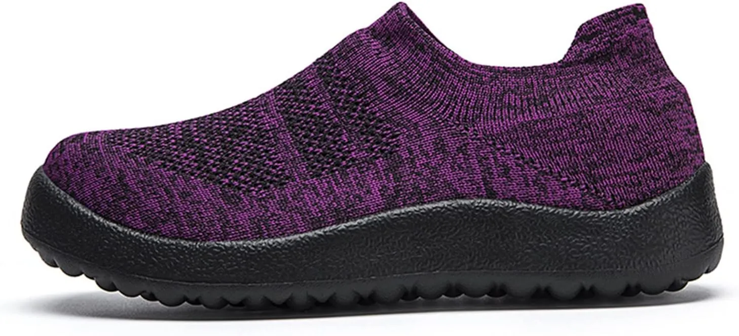 Extra Wide Women Walking Sneakers Size 8 X Wide Zapatos De Mujer para Caminar Suave Y Comodos Platform Slip On Sneakers for Women Fashion Womens Running Shoes Wide Width Women's Slip On Shoes Size 7