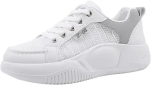 Fall Platform Sneakers for Women 2023 Walking Shoes Women Comfort Arch Support Women Shoes Sneakers White Womens Fashion Sneakers 2023 Retro Non Slip Nurse Shoes for Women