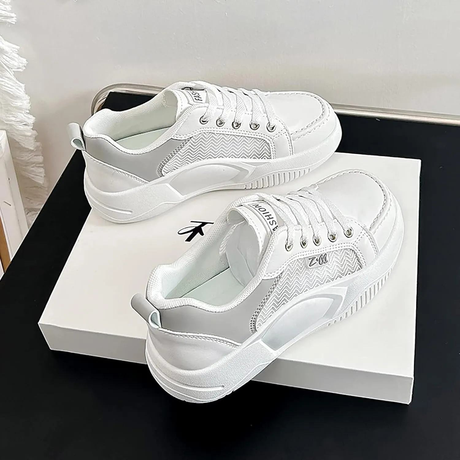 Fall Platform Sneakers for Women 2023 Walking Shoes Women Comfort Arch Support Women Shoes Sneakers White Womens Fashion Sneakers 2023 Retro Non Slip Nurse Shoes for Women