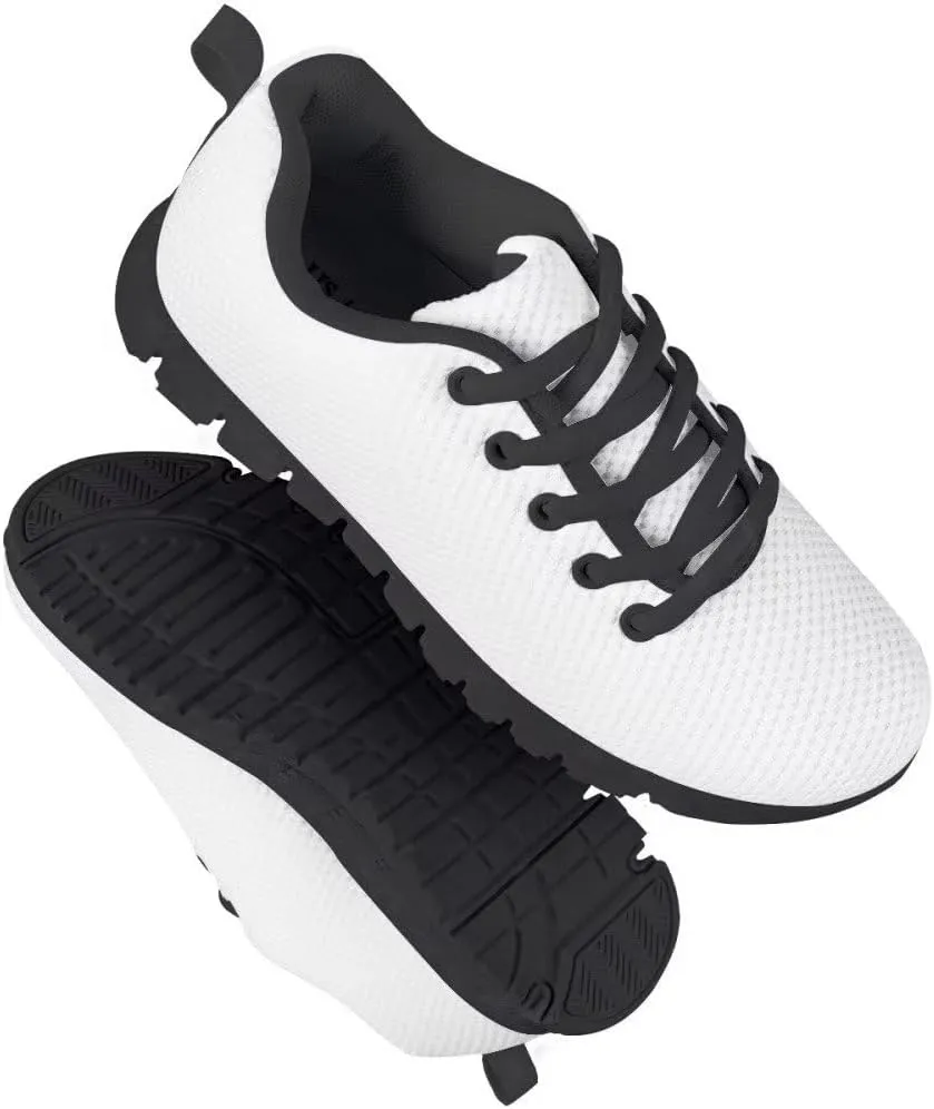 GIFTPUZZ Kids Fall Running Shoes Breathable Mesh Upper Shoes Lightweight Sports Tennis Shoes Footwear