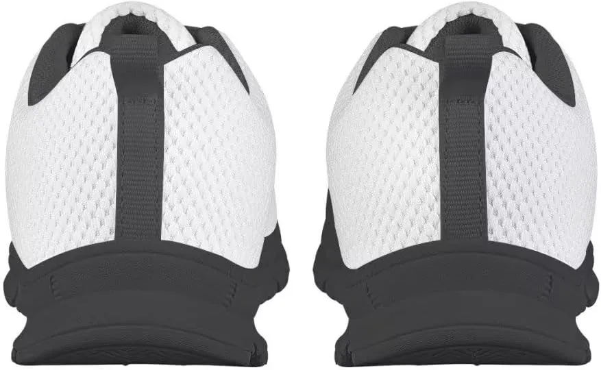 GIFTPUZZ Kids Fall Running Shoes Breathable Mesh Upper Shoes Lightweight Sports Tennis Shoes Footwear