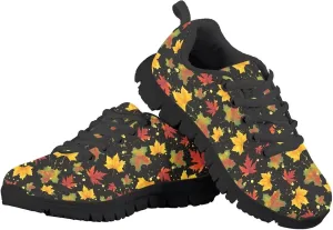 GIFTPUZZ Kids Fall Running Shoes Breathable Mesh Upper Shoes Lightweight Sports Tennis Shoes Footwear