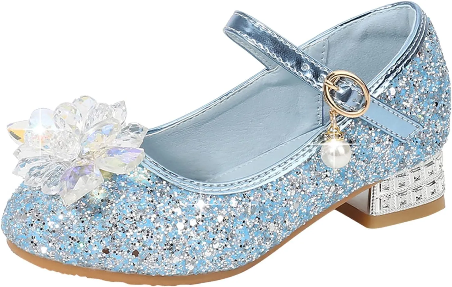 Girls Flip Flops Size 10 Toddler Toddler Little Kid Girls Dress Pumps Glitter Sequins Cute House Shoes Girls