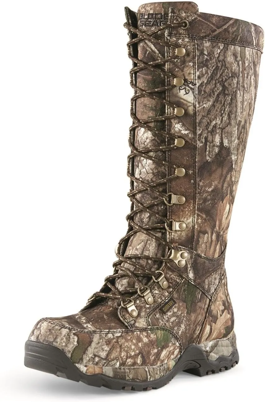 Guide Gear Mens Nylon Rubber Snake Boots, Waterproof and Snake Proof Hunting Shoes
