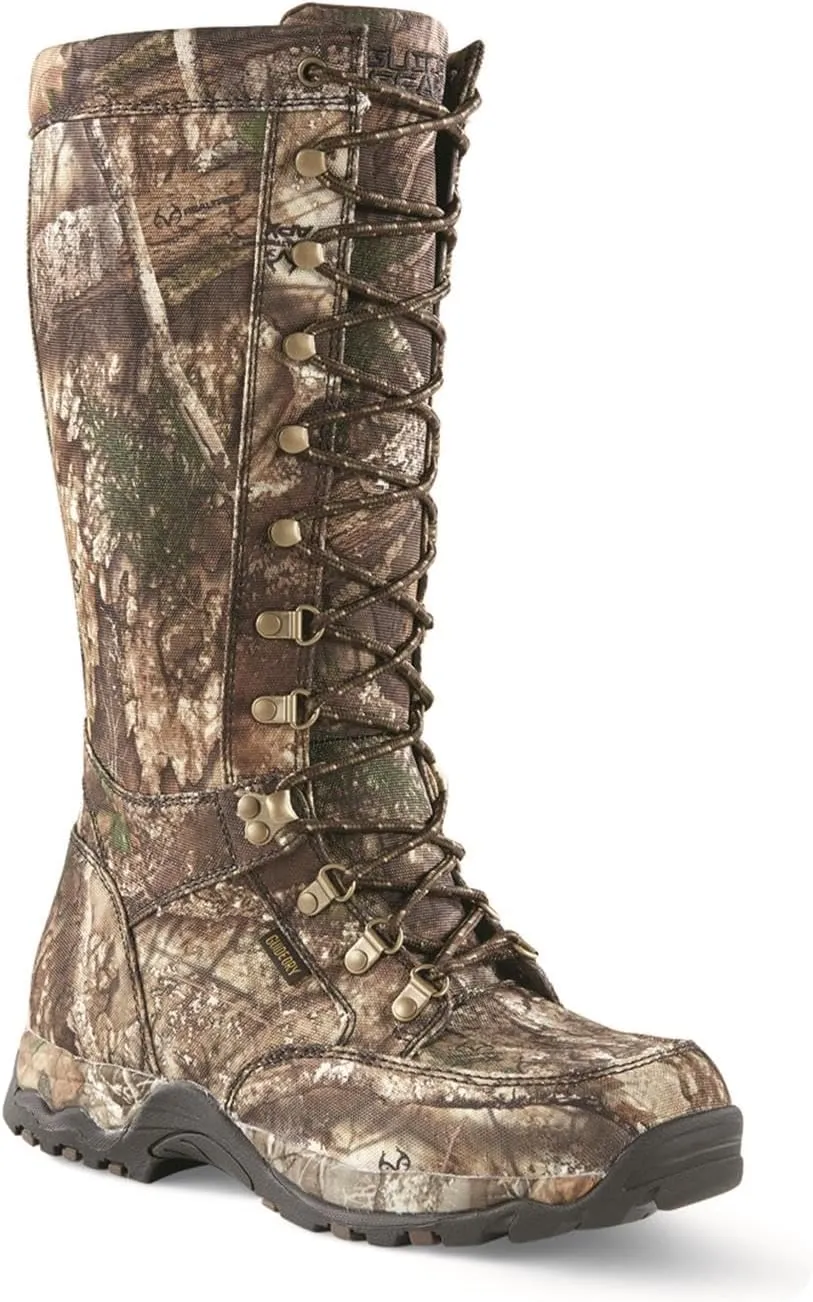 Guide Gear Mens Nylon Rubber Snake Boots, Waterproof and Snake Proof Hunting Shoes